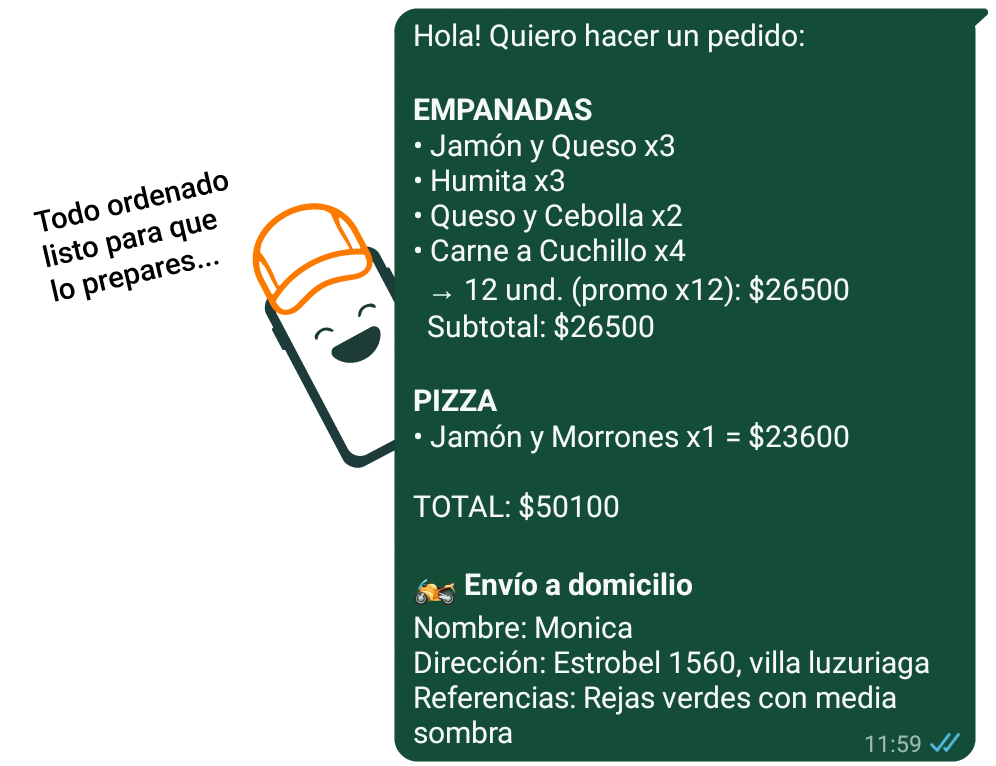 zoom pedido