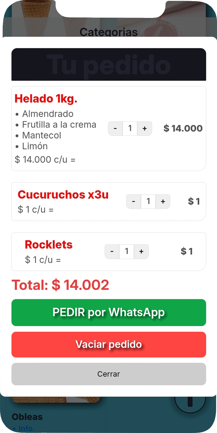 detalle pedido